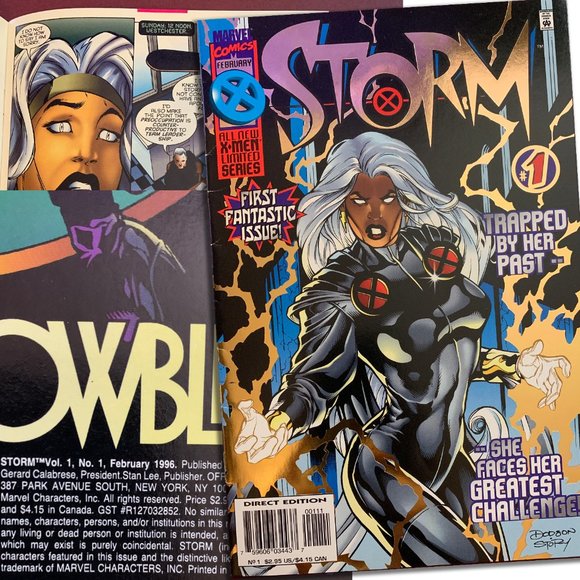 MARVEL XMEN LIMITED SERIES STORM -Issues 1-2-3-4 COMPLETE SET - Picture 2 of 5